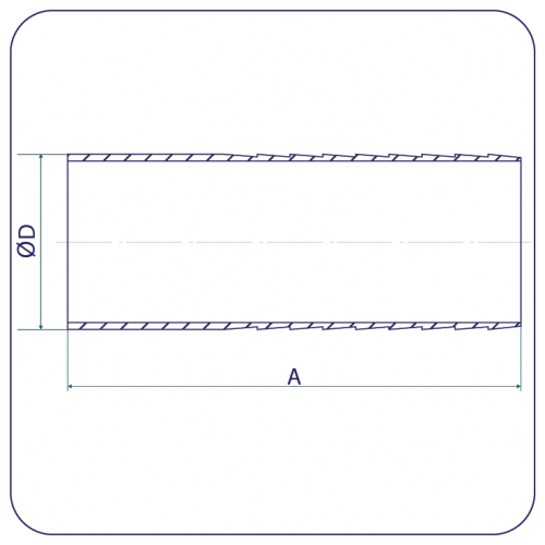 Hygienic Plain End Hosetails