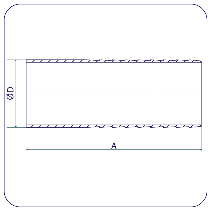Hygienic Plain End Hosetails